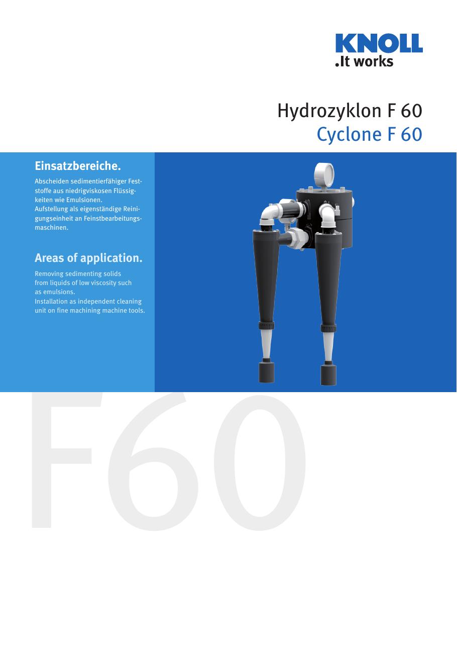 Hydrocyclone F 60